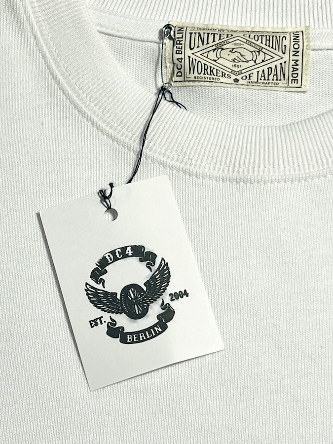 DC4 - Super Heavyweight T-Shirt *** UNION LABEL *** White