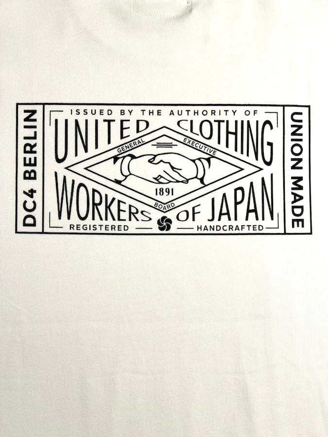 DC4 - Super Heavyweight T-Shirt *** UNION LABEL *** White