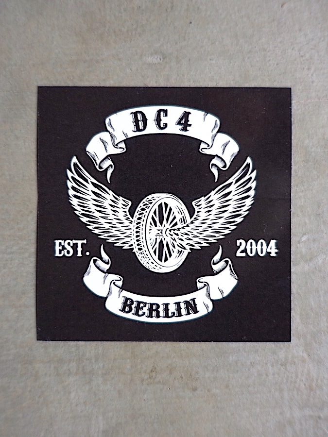 DC4 Sticker *** FLYING WHEEL ***