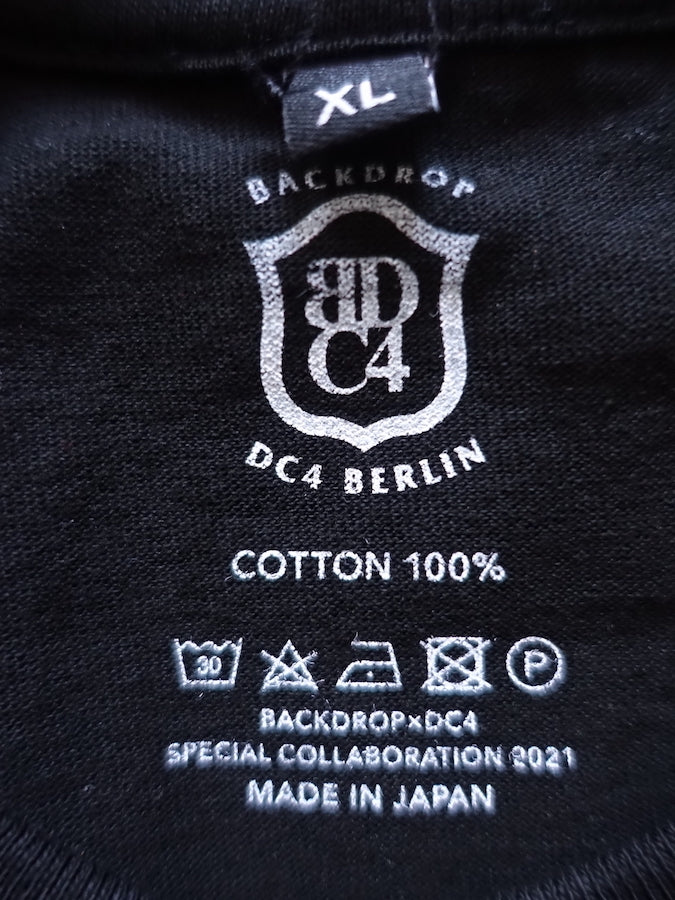 DC4 x BACKDROP Leathers - Special Collaboration 2021 - T-Shirt ✫ LIFE IS A ROAD TRIP ✫