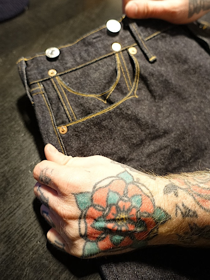 DC4 x DENIM BRIDGE **DC4010** LIMITED COLLABORATION JEANS