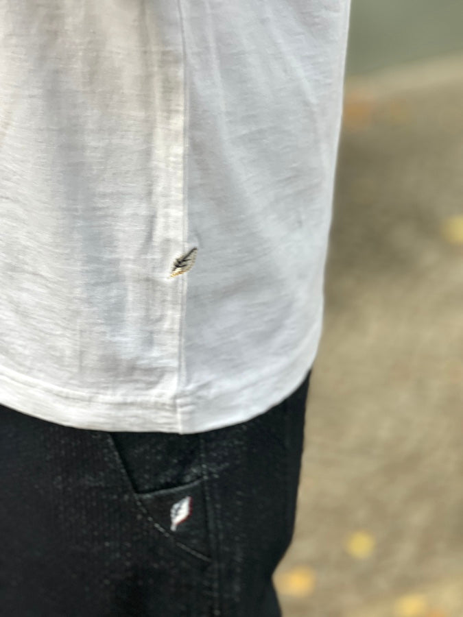 Limited DC4 Collaboration White Crew Neck - Short Sleeve T-Shirt