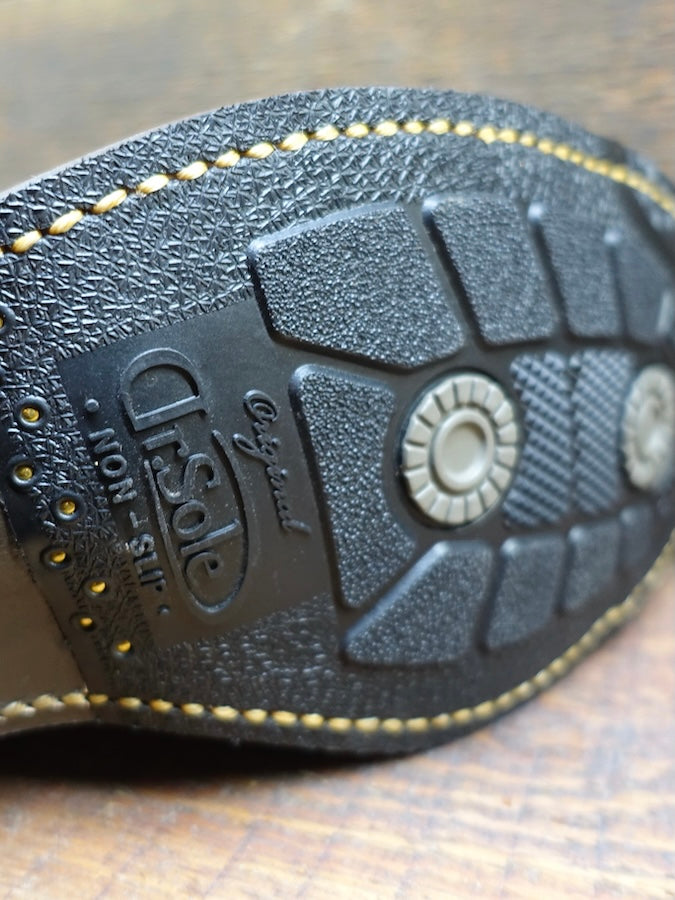 DC4 x ZERROWS x DR.SOLE originals - CUSTOM - TYPE ONE Engineer Boots - Brown Premium HORSEBUTT Leather