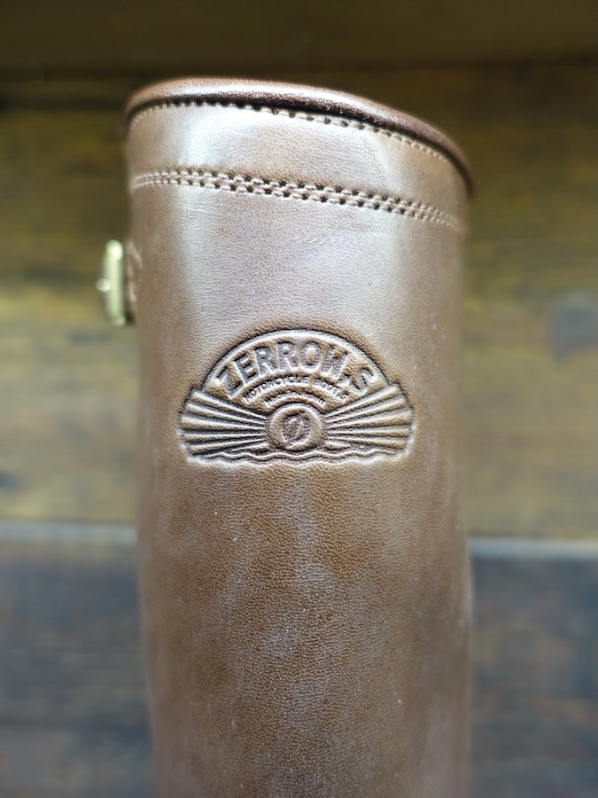 DC4 x ZERROWS x DR.SOLE originals - CUSTOM - TYPE ONE Engineer Boots - Brown Premium HORSEBUTT Leather