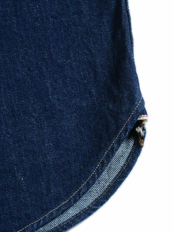 7600 [WILDMAN] - 1950s U.S. Western Denim Shirt - 10oz Denim