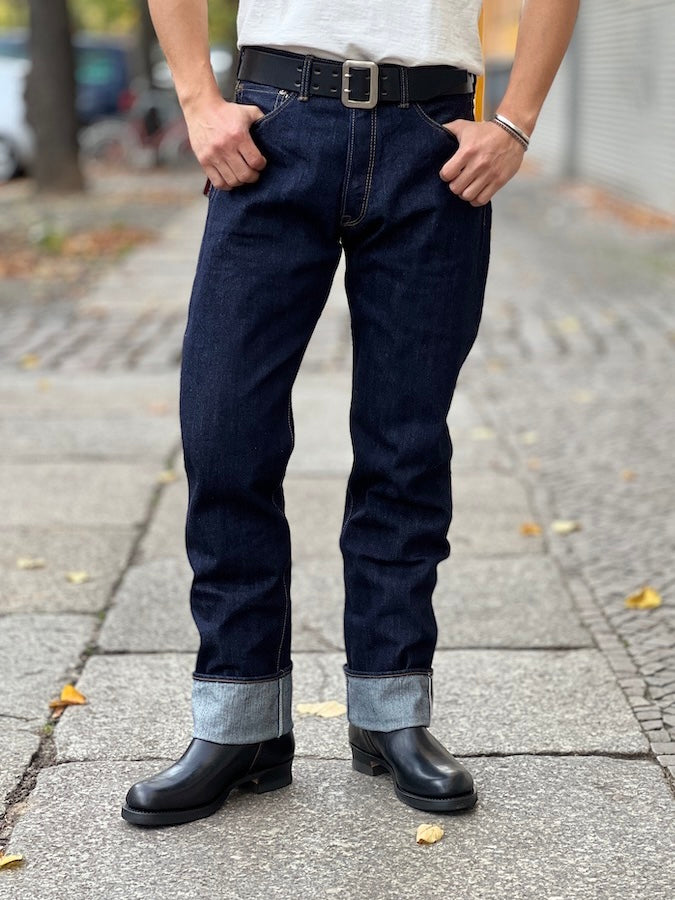 DELUXEWARE - [STANDARD STRAIGHT] 15oz Selvedge Denim - Company-owned production - 100% Memphis Cotton