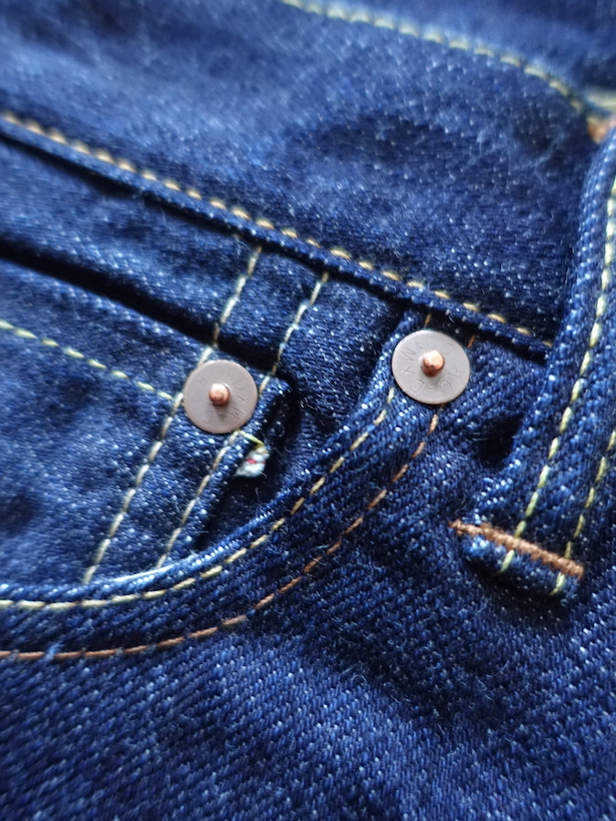 DELUXEWARE - [STANDARD STRAIGHT] 15oz Selvedge Denim - Company-owned production - 100% Memphis Cotton