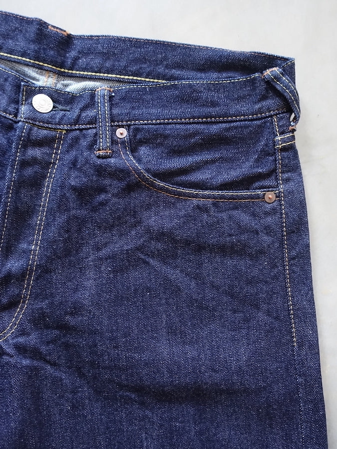 DELUXEWARE - [STANDARD STRAIGHT] 15oz Selvedge Denim - Company-owned production - 100% Memphis Cotton