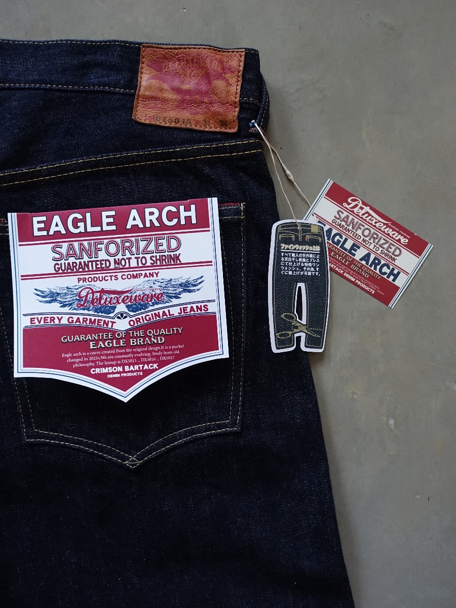 DELUXEWARE - [STANDARD STRAIGHT] 15oz Selvedge Denim - Company-owned production - 100% Memphis Cotton