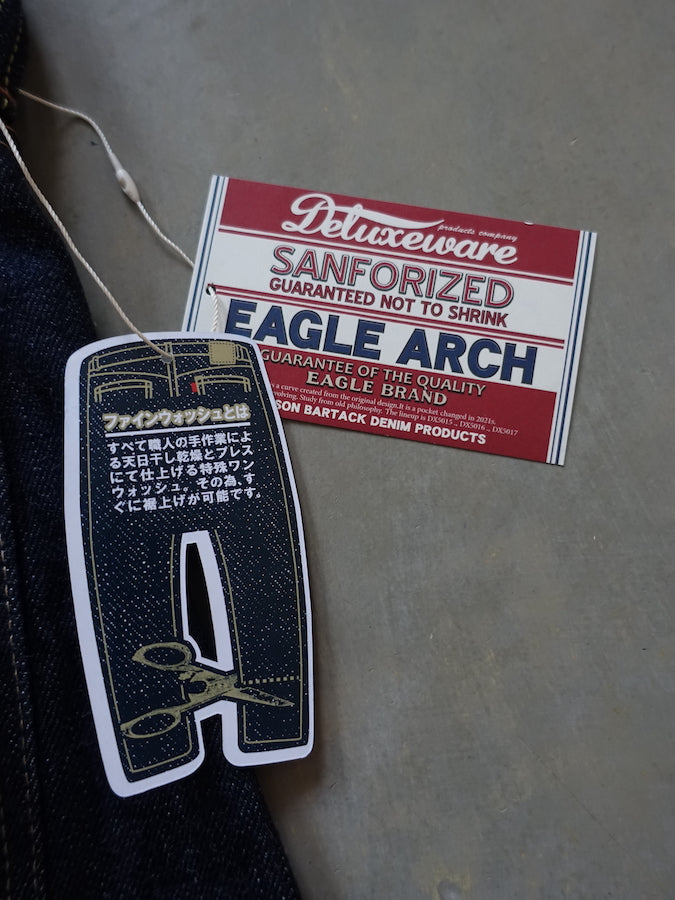 DELUXEWARE - [STANDARD STRAIGHT] 15oz Selvedge Denim - Company-owned production - 100% Memphis Cotton