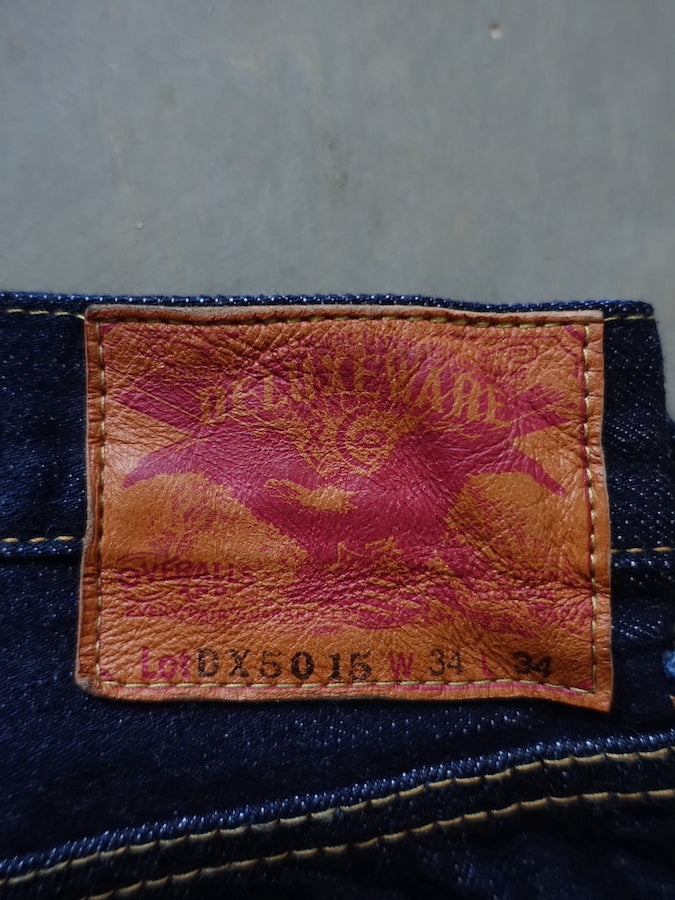 DELUXEWARE - [STANDARD STRAIGHT] 15oz Selvedge Denim - Company-owned production - 100% Memphis Cotton