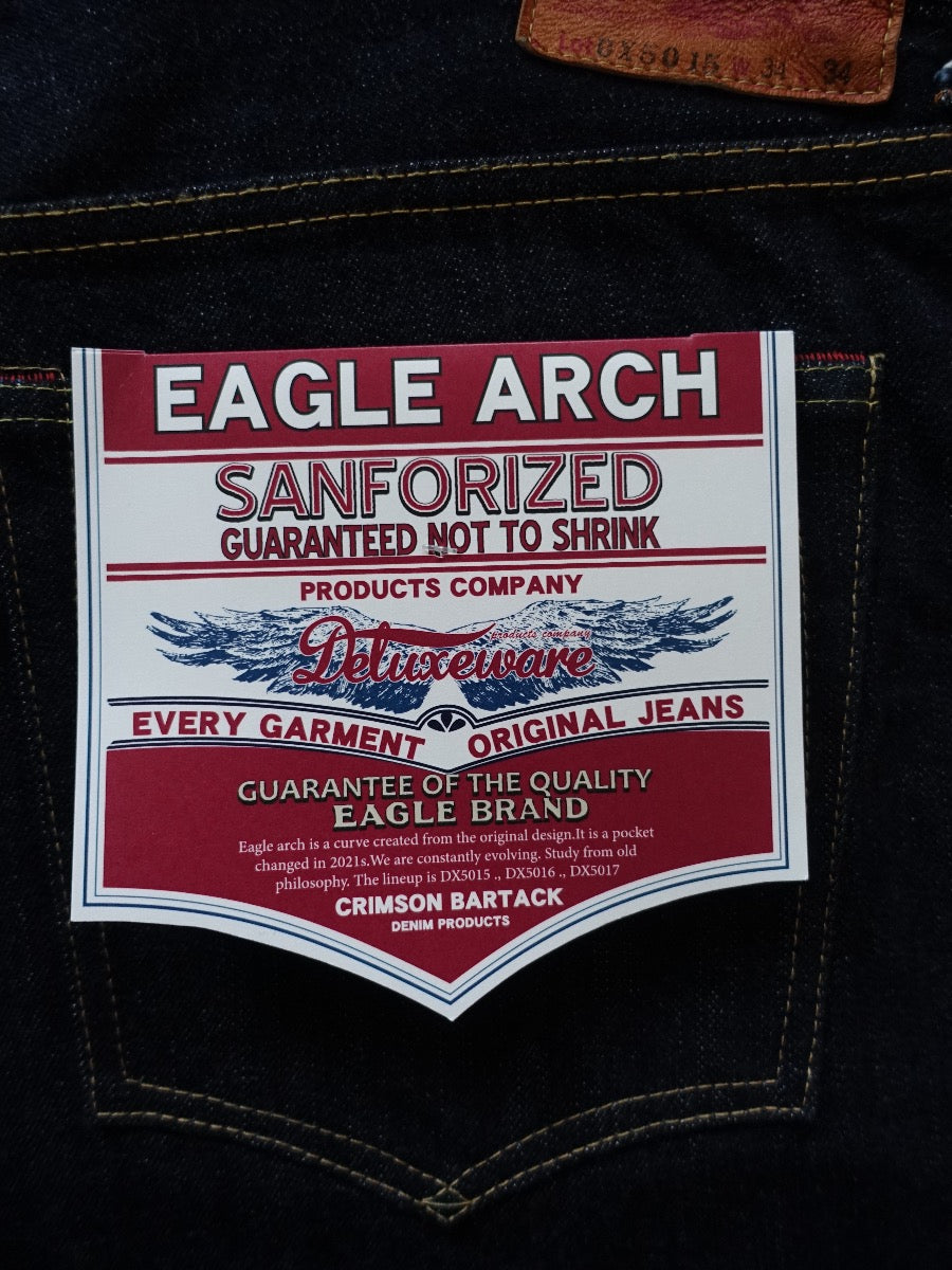 DELUXEWARE - [STANDARD STRAIGHT] 15oz Selvedge Denim - Company-owned production - 100% Memphis Cotton