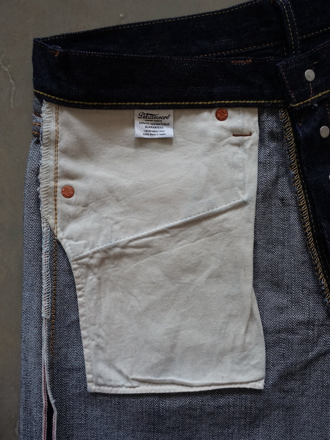 DELUXEWARE - [STANDARD STRAIGHT] 15oz Selvedge Denim - Company-owned production - 100% Memphis Cotton