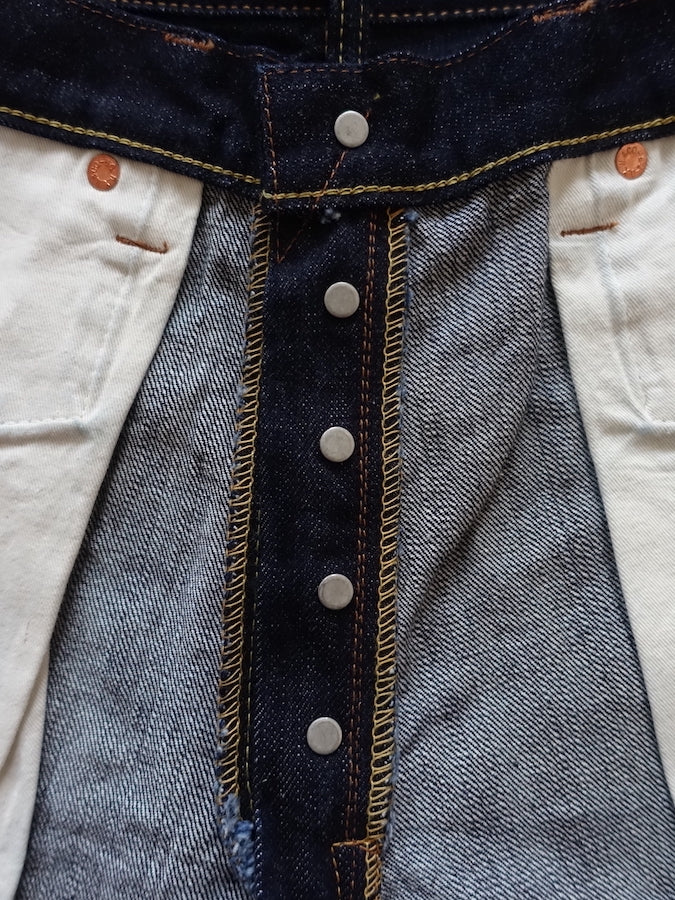 DELUXEWARE - [STANDARD STRAIGHT] 15oz Selvedge Denim - Company-owned production - 100% Memphis Cotton