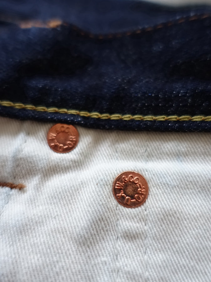 DELUXEWARE - [STANDARD STRAIGHT] 15oz Selvedge Denim - Company-owned production - 100% Memphis Cotton