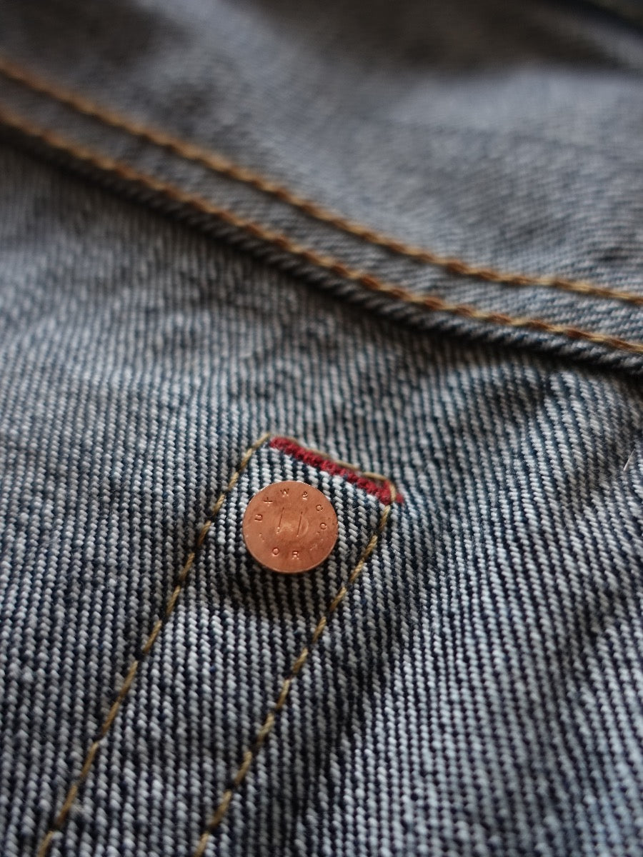 DELUXEWARE - [STANDARD STRAIGHT] 15oz Selvedge Denim - Company-owned production - 100% Memphis Cotton