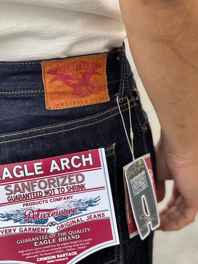 DELUXEWARE - [STANDARD STRAIGHT] 15oz Selvedge Denim - Company-owned production - 100% Memphis Cotton