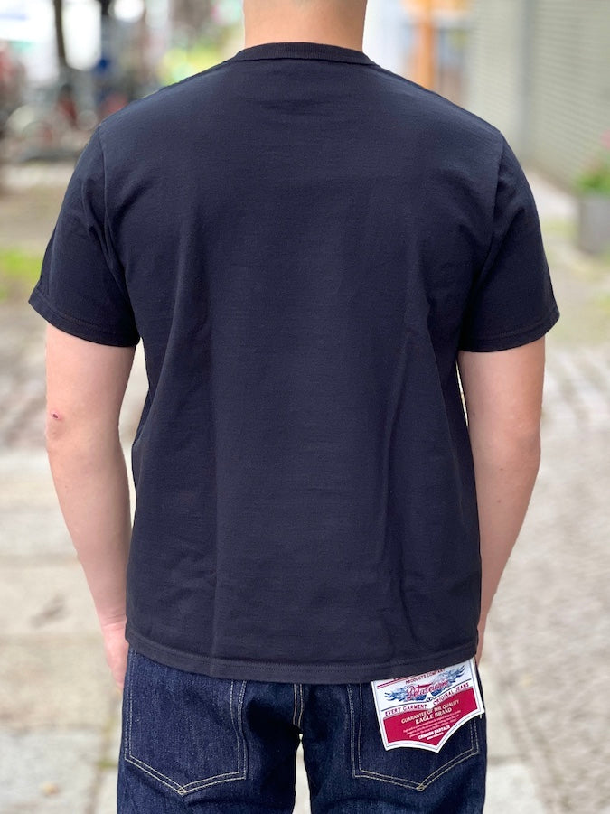 DELUXEWARE - DXTS-2501 [SUNFLOWER] - 12.5oz Heavyweight Loopwheeled T-Shirt - The fabric is produced in Wakayama - Sewn on vintage UNION SPECIAL 52800 machines