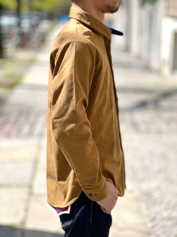 DELUXEWARE - 1940's Vintage DUCKSBUCK Shirt - 11oz duck canvas material manufactured on vintage looms in Kurashiki City