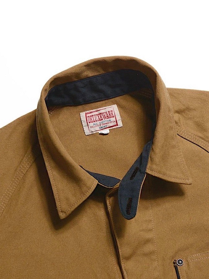 DELUXEWARE - 1940's Vintage DUCKSBUCK Shirt - 11oz duck canvas material manufactured on vintage looms in Kurashiki City