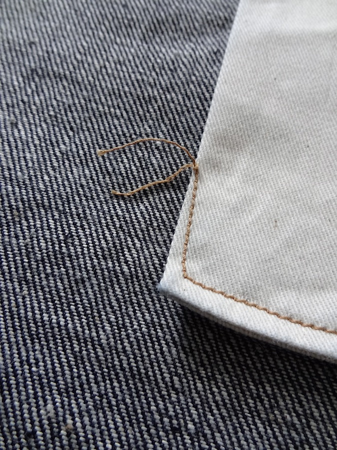 Denim Bridge - BR02 SA 02 - 14oz Selvedge Denim - S ANTIQUE - Cinch Back & Suspender Buttons - "Custom Model for DC4"