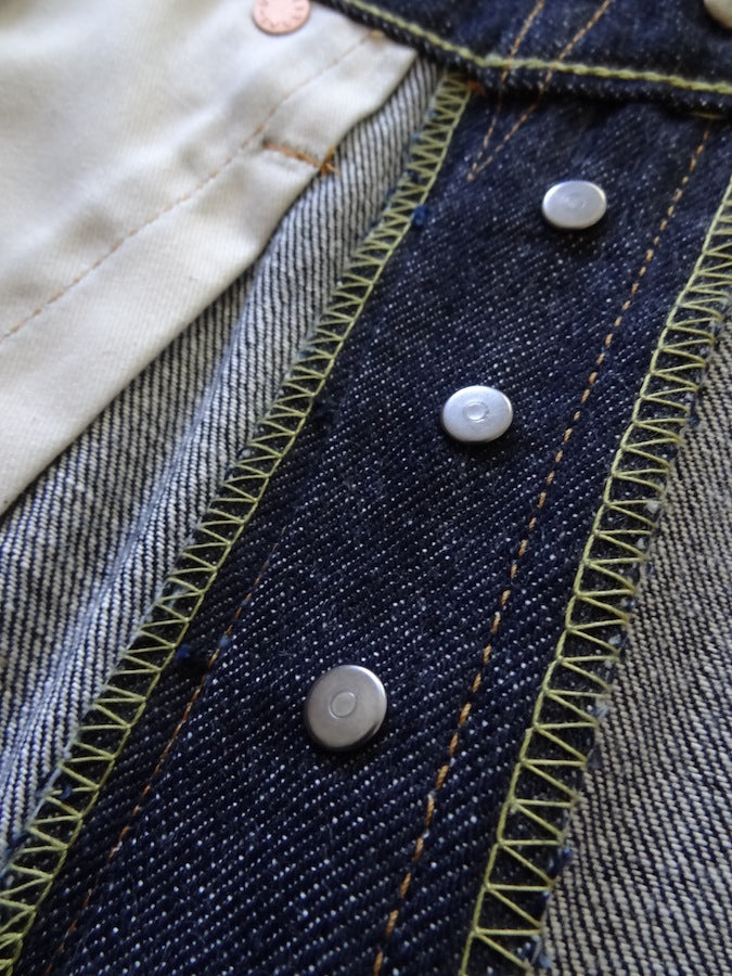 Denim Bridge - BR03 01- 13.5oz Selvedge Denim - Tight Straight - Made by Double Volante