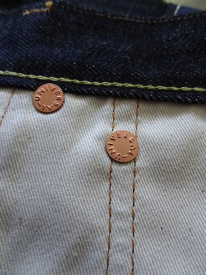 Denim Bridge - BR03 01- 13.5oz Selvedge Denim - Tight Straight - Made by Double Volante