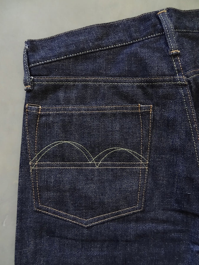 Denim Bridge - BR03 01- 13.5oz Selvedge Denim - Tight Straight - Made by Double Volante