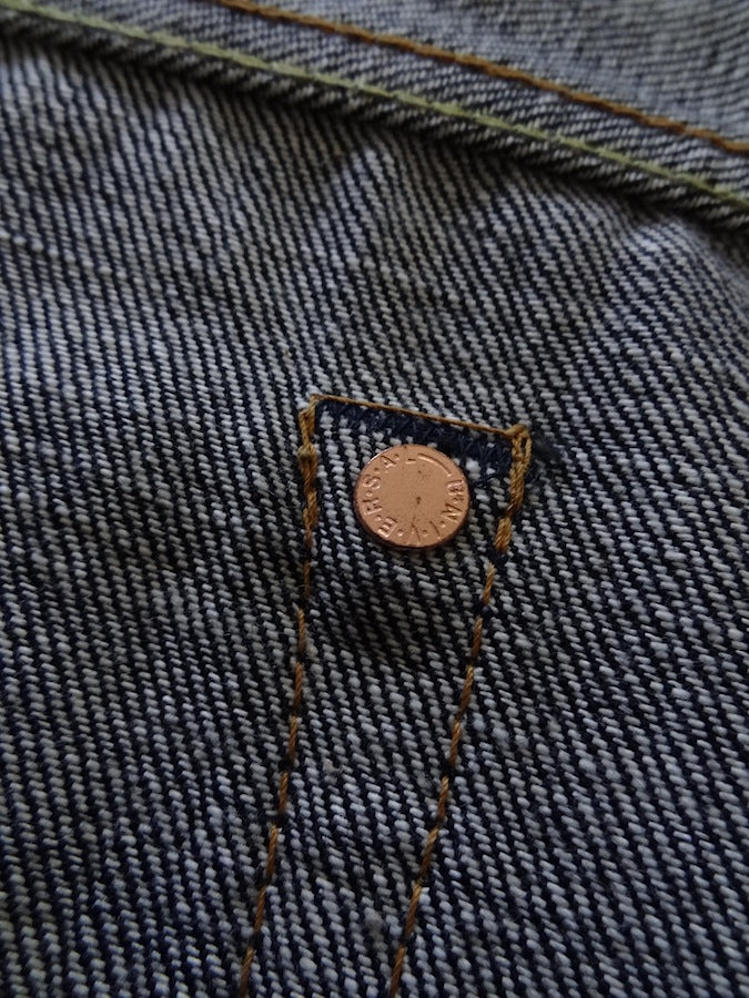 Denim Bridge - BR03 01- 13.5oz Selvedge Denim - Tight Straight - Made by Double Volante