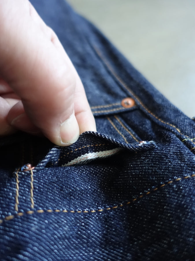 Denim Bridge - BR06 S-01 *NEW CUT* 13.5oz Selvedge Denim - Slim Straight - Made by Shingo San