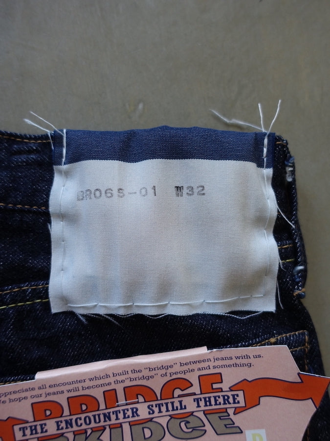Denim Bridge - BR06 S-01 *NEW CUT* 13.5oz Selvedge Denim - Slim Straight - Made by Shingo San