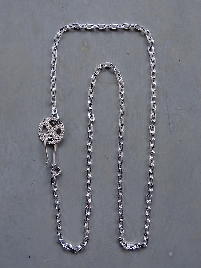 O-062+P-234 - Chain - M - 60cm + Medicine Wheel - Length 60cm