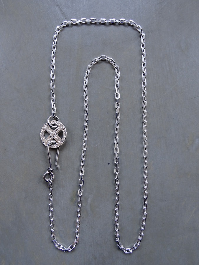 O-063+P-234 - Chain - S - 60cm + Medicine Wheel - Length 60cm