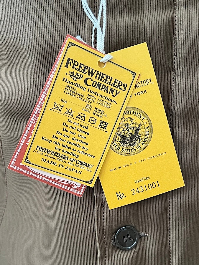 FREEWHEELERS & CO. - 1940'S MILITARY CLOTHING 