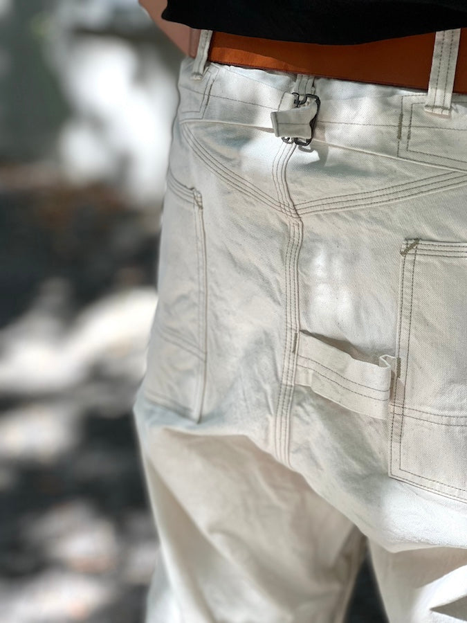"Lot 102 OVERALLS"  1920 ~ 1923s STYLE WORK CLOTHING - THE IRONALL FACTORIES CO. - RAW WHITE