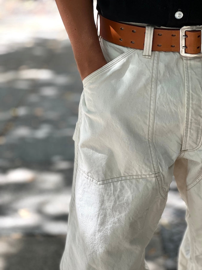 "Lot 102 OVERALLS"  1920 ~ 1923s STYLE WORK CLOTHING - THE IRONALL FACTORIES CO. - RAW WHITE