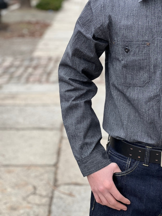 "Neal" SHIRT - UNION SPECIAL Neal Cassady RAILROAD BRAND - 1926 Style WORK CLOTHING