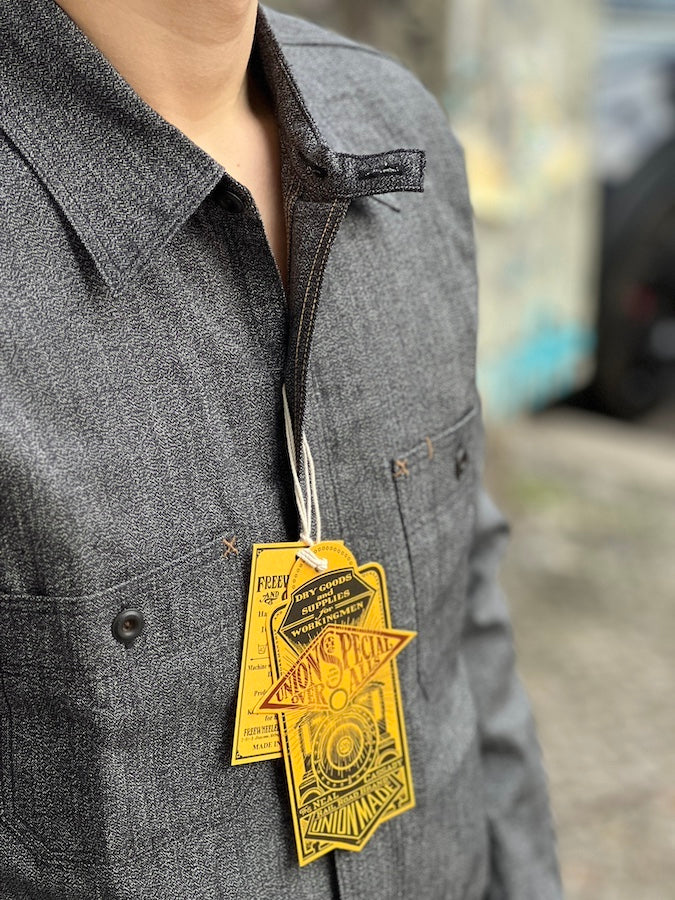 "Neal" SHIRT - UNION SPECIAL Neal Cassady RAILROAD BRAND - 1926 Style WORK CLOTHING