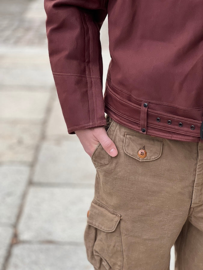 "WIND MASTER" - SPECIAL EDITION - LEATHER TOGS AVIATION CLOTHING LABEL - WINTER FLYING JACKET