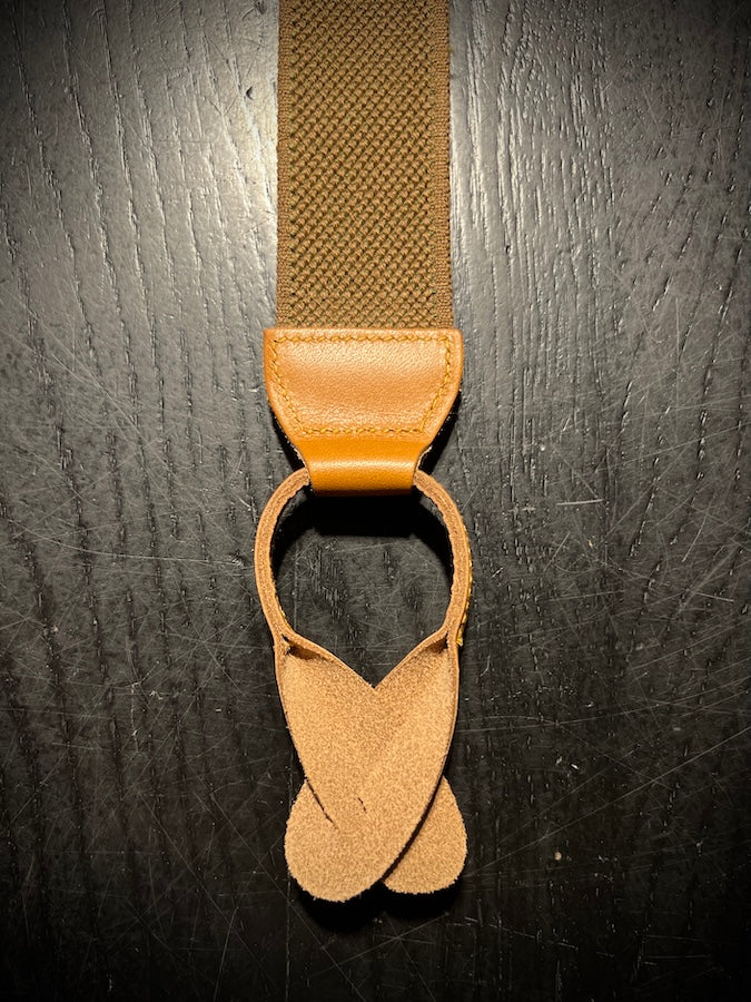 “HEAVY STRONGHOLD” SUSPENDERS - LATE 1800 ~ EARLY 1900s STYLE