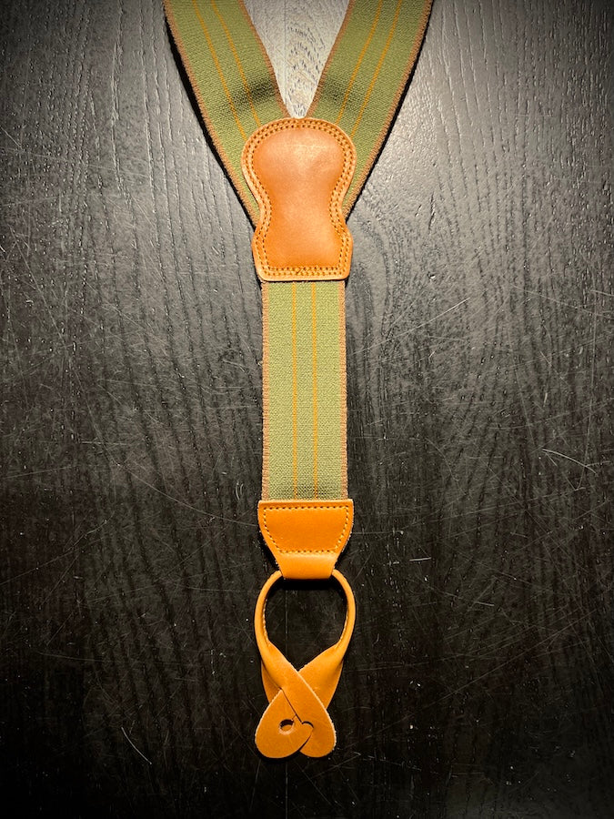 “HEAVY STRONGHOLD” SUSPENDERS - LATE 1800 ~ EARLY 1900s STYLE