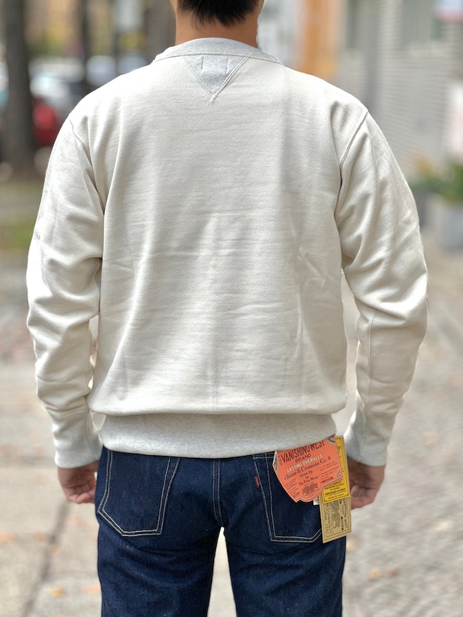 "SWEAT SHIRT" SET-IN SLEEVE - POWER WEAR - 1930~ 1940s Style