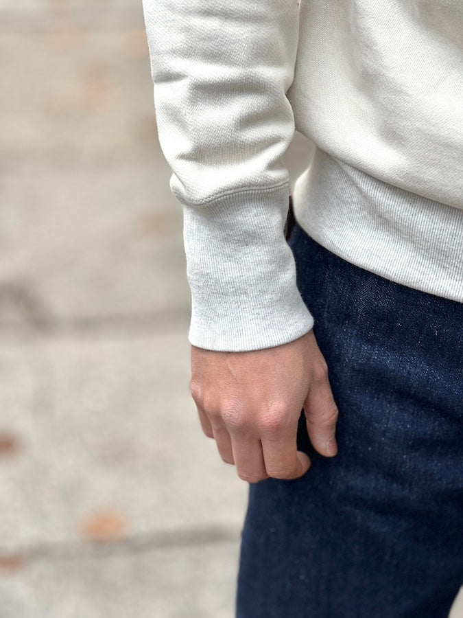 "SWEAT SHIRT" SET-IN SLEEVE - POWER WEAR - 1930~ 1940s Style