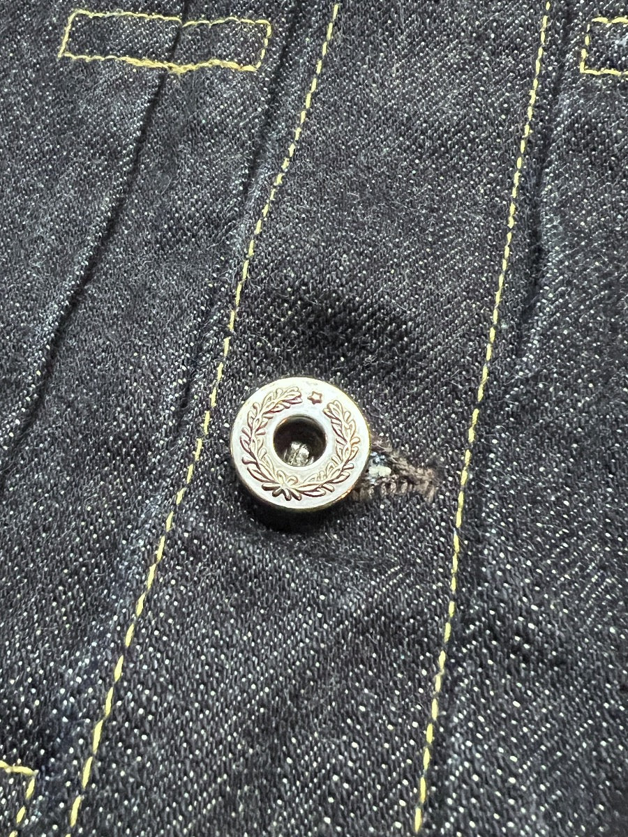 "Lot S506 XX 1944-1945" - 1st Generation Denim Jacket - WW II MODEL - Original 14oz Indigo Denim