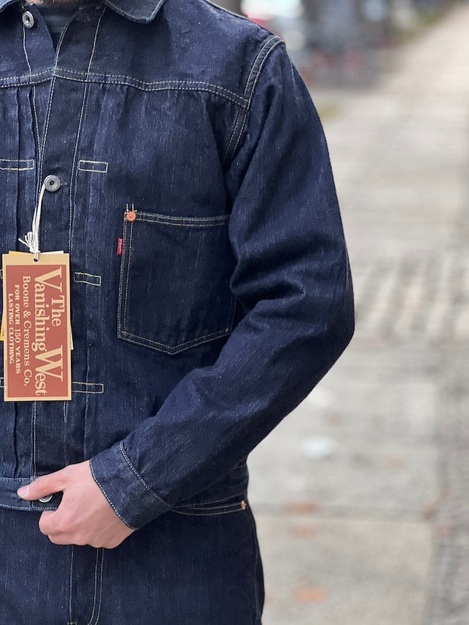 "Lot S506 XX 1944-1945" - 1st Generation Denim Jacket - WW II MODEL - Original 14oz Indigo Denim