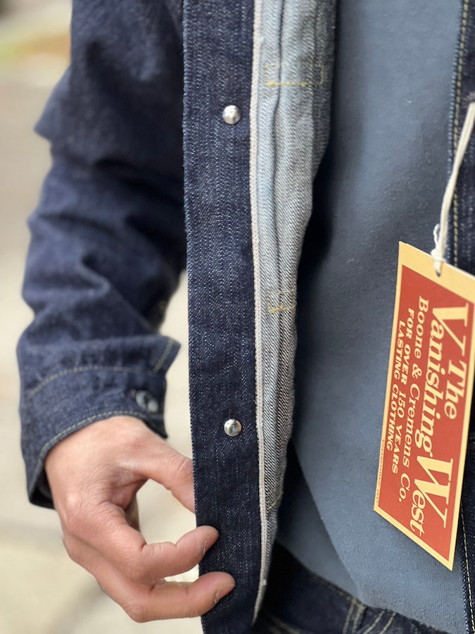 "Lot S506 XX 1944-1945" - 1st Generation Denim Jacket - WW II MODEL - Original 14oz Indigo Denim