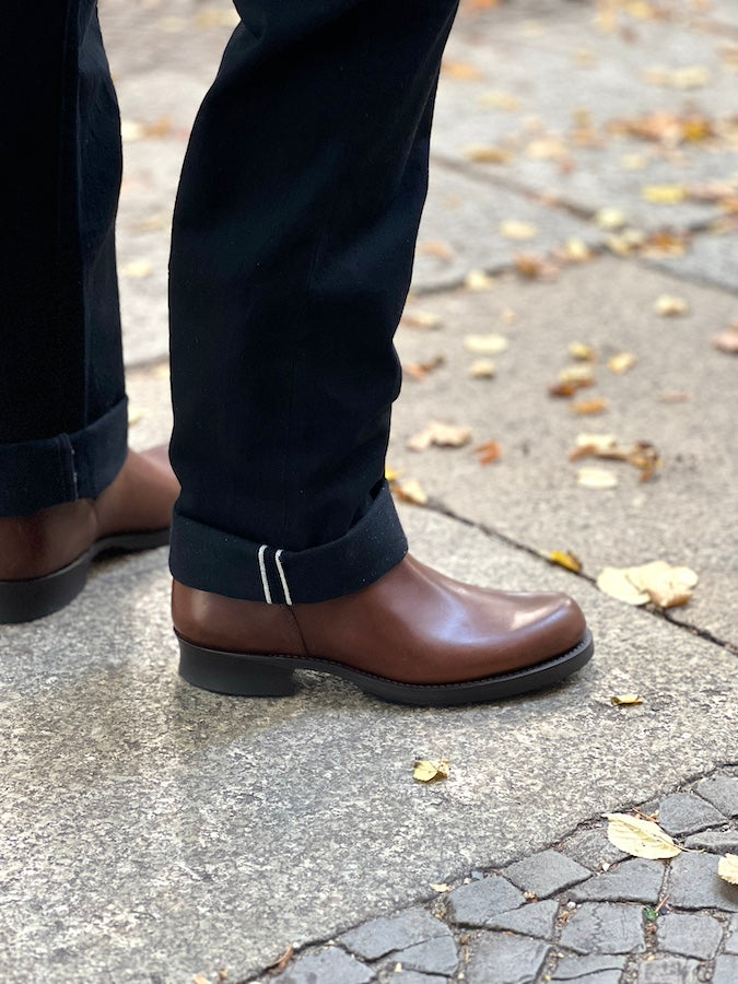 "Lot 601 RB" - 1960s - 5 POCKET JEANS STRAIGHT FIT 1961 MODEL - Original 14oz Selvedge Rude Black Denim