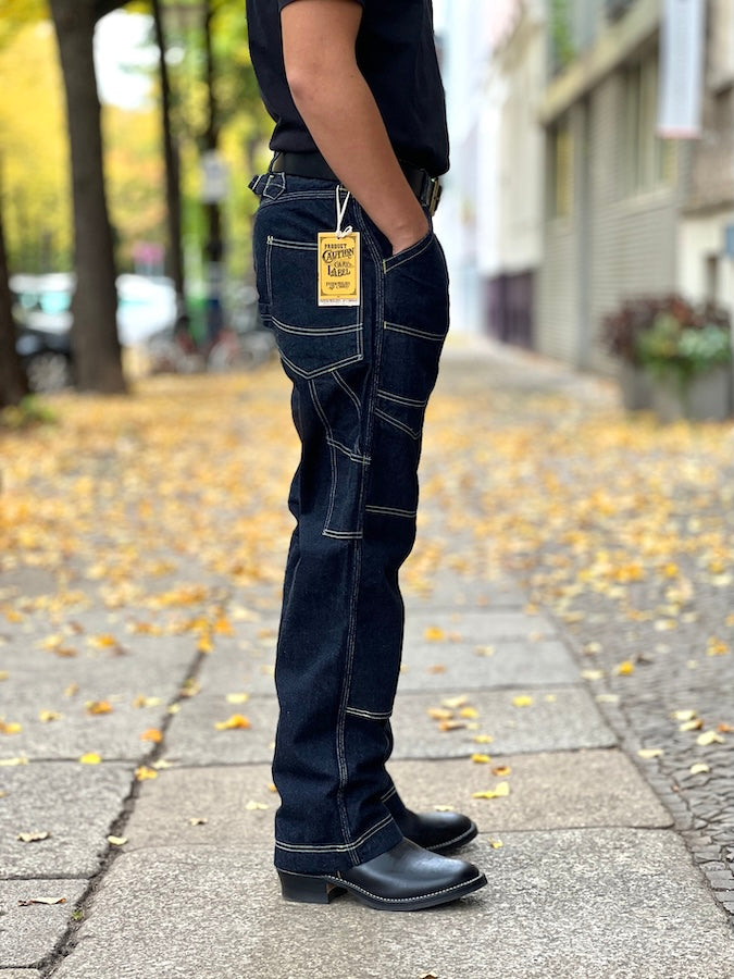 パンツ BOOTLEGGERS DERRICKMAN BROWNDUCK W32L32 DERRICKMAN” OVERALLS - 1920s ~ 1930s STYLE WORK CLOTHING - UNION SPEC