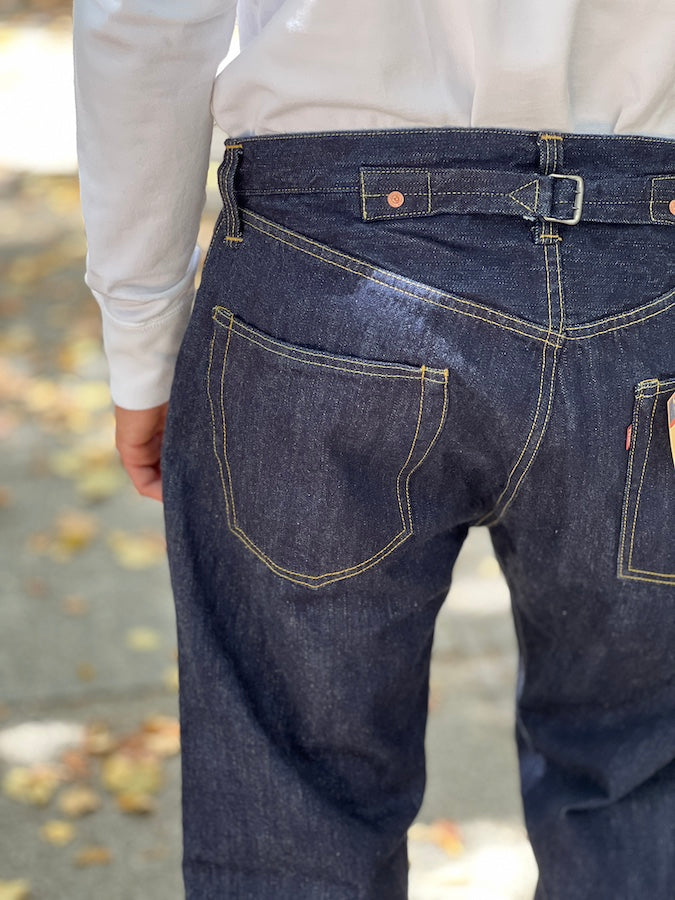 "Lot 601 XX 1942" - 5 Pocket Jeans - IN THE FIRST HALF OF 1942 WORLD WWII MODEL - Original 14oz Indigo Denim