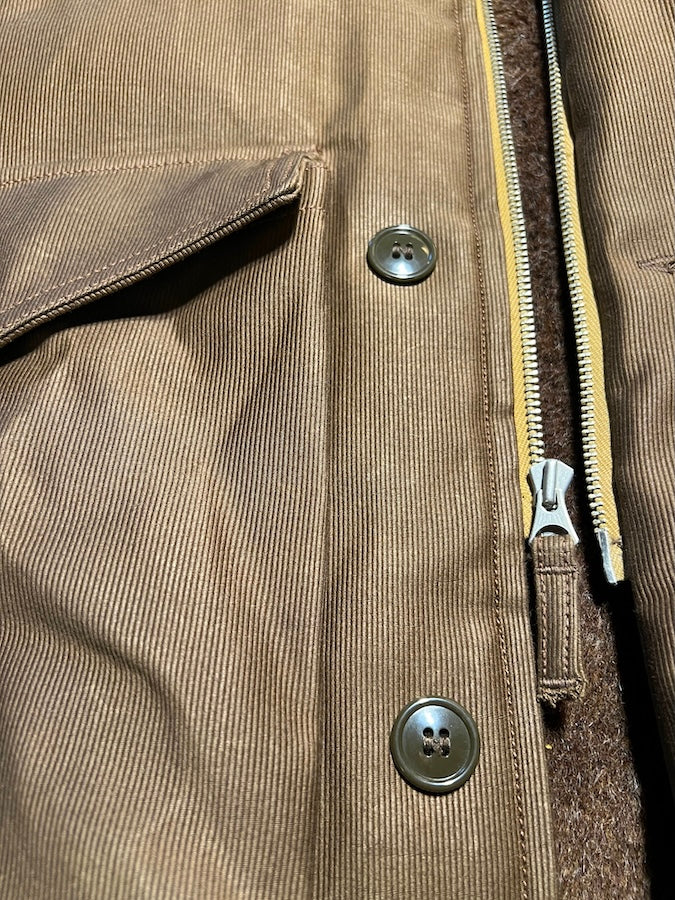 “WINTER AVIATORS VEST”  - 1930 ~ 1940s CIVILIAN MILITARY STYLE CLOTHING - UNION SPECIAL OVERALLS
